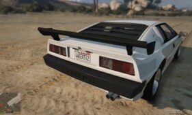 GTA 5 Vehicle Mod: Lotus Esprit Turbo Add-On | Vehfuncs V (Image #4)