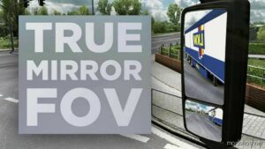 True Mirror FOV [1.48] for Euro Truck Simulator 2