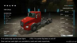 FS22 Volvo Truck Mod: VNX V1.0.0.1 (Image #8)