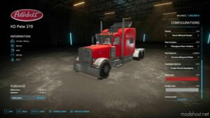 FS22 Peterbilt Truck Mod: 379 V1.1 (Image #4)