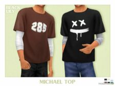 Michael TOP for Sims 4