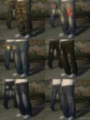 GTA 5 Player Mod: Better Baggy Jeans (Image #3)