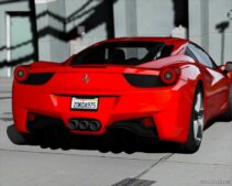 GTA 5 Ferrari Vehicle Mod: 2010 Ferrari 458 Italia Add-On | Tuning | Extras | Template V Reworked (Image #2)