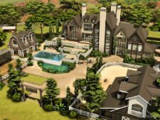 Modern Ranch [NO CC] for Sims 4