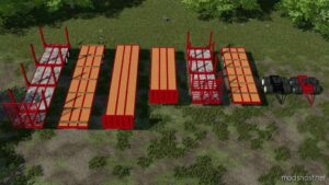 FS22 Trailer Mod: American Flatbed Pack V1.0.0.1 (Featured)