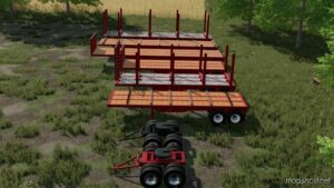 FS22 Trailer Mod: American Flatbed Pack V1.0.0.1 (Image #2)