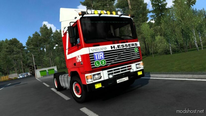 Volvo F Series RGD + BDF Tandem [1.48] (08/21/2023) for Euro Truck Simulator 2