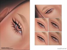 Eyelids N14 Overlay Version for Sims 4