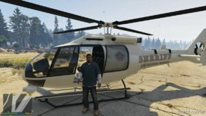 Sheriff Frogger Heli – [Add-On SP / Replace] V1.1 for Grand Theft Auto V