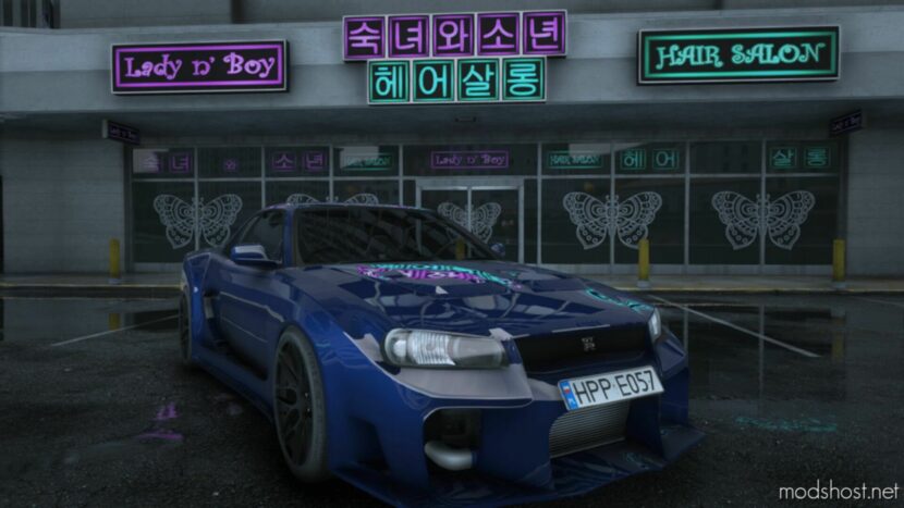 Nissan Skyline GT-R R34 – Beauty Of The SKY [Add-On/Replace/Fivem] for Grand Theft Auto V