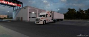 ATS Freightliner Mod: Ruda Freightliner 72 Skin DMP 1.48 (Image #3)