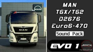 MAN Tgx-Tg2 470 D2676 Sound Pack for Euro Truck Simulator 2