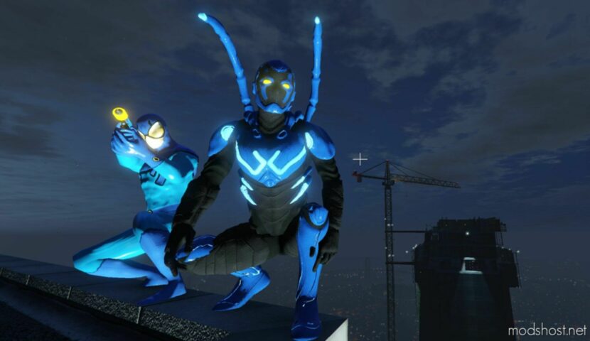 Blue Beetle 2Pack [Addon PED] for Grand Theft Auto V
