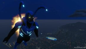 GTA 5 Player Mod: Blue Beetle 2Pack Addon PED (Image #3)