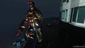 GTA 5 Player Mod: Hellboy Deluxe Addon PED (Image #3)
