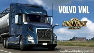 Volvo VNL 2018 By Soap98 – V1.0.1 for Euro Truck Simulator 2