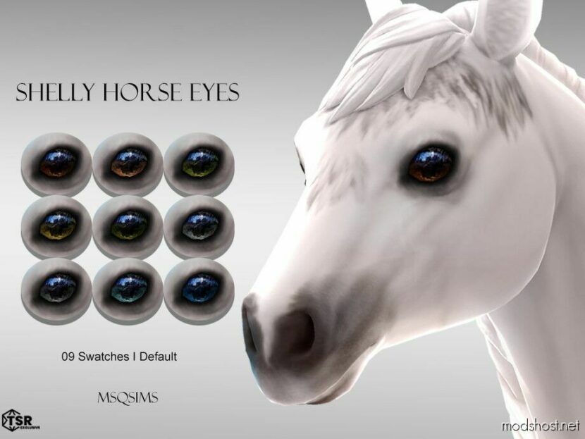 Shelly Horse Eyes for Sims 4