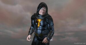 GTA 5 Player Mod: Black Adam Deluxe Addon PED (Image #3)