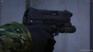 GTA 5 Weapon Mod: HK 45 (Image #2)