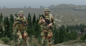 GTA 5 Player Mod: Kurdish Peshmerga Forces EUP Pack SP & Fivem Addon (Featured)