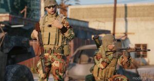 GTA 5 Player Mod: Kurdish Peshmerga Forces EUP Pack SP & Fivem Addon (Image #3)