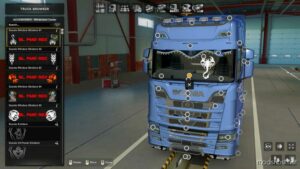 Scania Window Stickers for Euro Truck Simulator 2