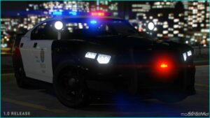 GTA 5 Vehicle Mod: Police Bravado Buffalo S Add-On / Fivem | Extras | Tuning | Call Sign System V1.4 (Image #3)