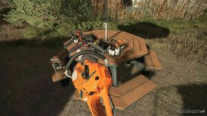 Placeable Decoration Chainsaws V1.1 for Farming Simulator 22