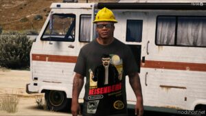 GTA 5 Player Mod: Fraklin Breaking BAD T-Shirt Pack (Image #2)