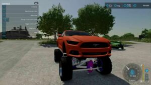 FS22 Ford Car Mod: 2018 Ford Mustang Lifted (Image #3)