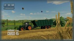 FS22 Trailer Mod: Landbauer Cargo 45 V1.1 (Image #3)