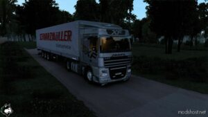 DAF XF 105 Reworked V3.8 [Schumi] [1.48] for Euro Truck Simulator 2