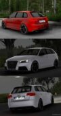 ETS2 Audi Car Mod: RS3 Sportback 2011 8P V2.0 1.48 (Image #2)