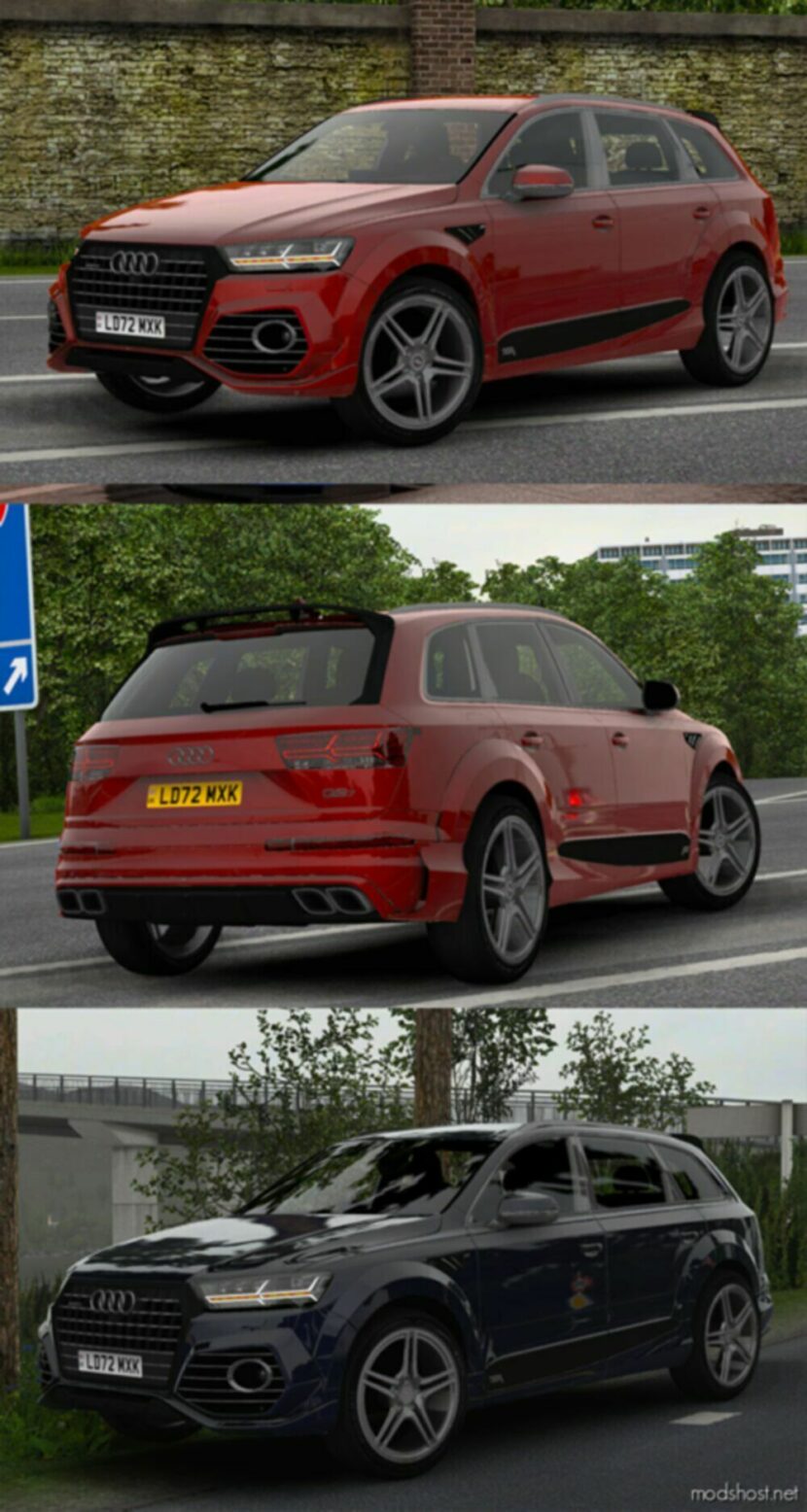 Audi SQ7 4M V1.5 [1.48] for Euro Truck Simulator 2