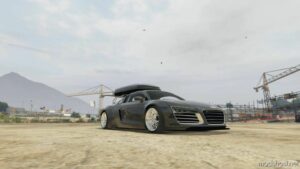 GTA 5 Audi Vehicle Mod: R8 Rocket Bunny Add-On V2.0 (Image #2)