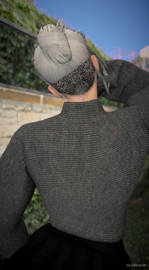 GTA 5 Player Mod: Undercut Hair For MP Female (Featured)