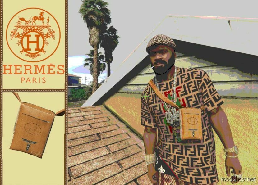 Hermès BAG For Franklin for Grand Theft Auto V