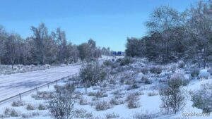 Frosty Winter Weather Mod V9.5 for Euro Truck Simulator 2