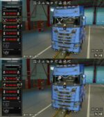 Scania Pirate Window Stickers for Euro Truck Simulator 2