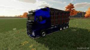 FS22 Volvo Truck Mod: FH16 Wood With Autoload (Image #5)