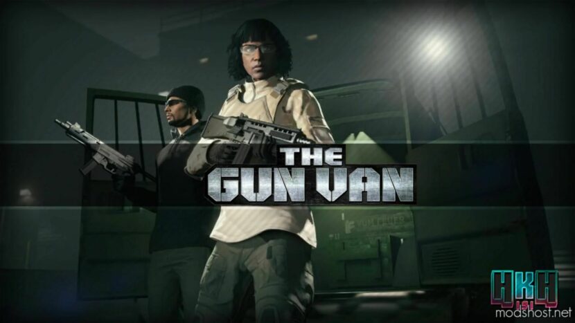 GTA 5 Script Mod: The GUN VAN In SP (Featured)