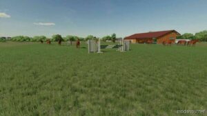 FS22 Placeable Mod: Stables With Larger Pastures V1.2 (Image #5)