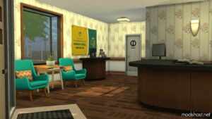 Sims 4 House Mod: Flying J Motel (Image #6)