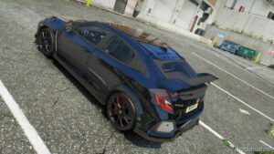 GTA 5 Honda Vehicle Mod: Civic 2018 (Image #3)