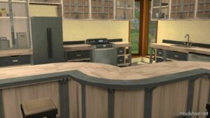 Sims 4 House Mod: Modern Monolith – ECO Lifestyle Residential LOT (Image #4)