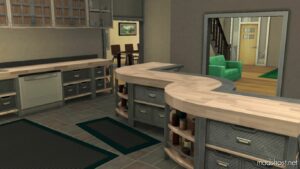 Sims 4 House Mod: Modern Monolith – ECO Lifestyle Residential LOT (Image #5)