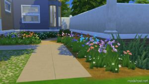 Sims 4 House Mod: Modern Monolith – ECO Lifestyle Residential LOT (Image #12)