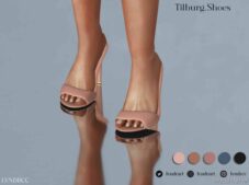 Tilburg Shoes for Sims 4