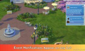 Sims 4 Mod: University Events – Calendar And Notifications (Image #2)