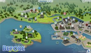 Sims 4 Mod: Windenburg Map Override (Image #2)